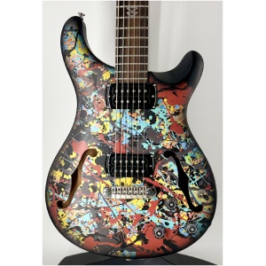 USED PRS Ed Sheeran Comic Splash Limited Edition Electric Guitar W/Original Art Work