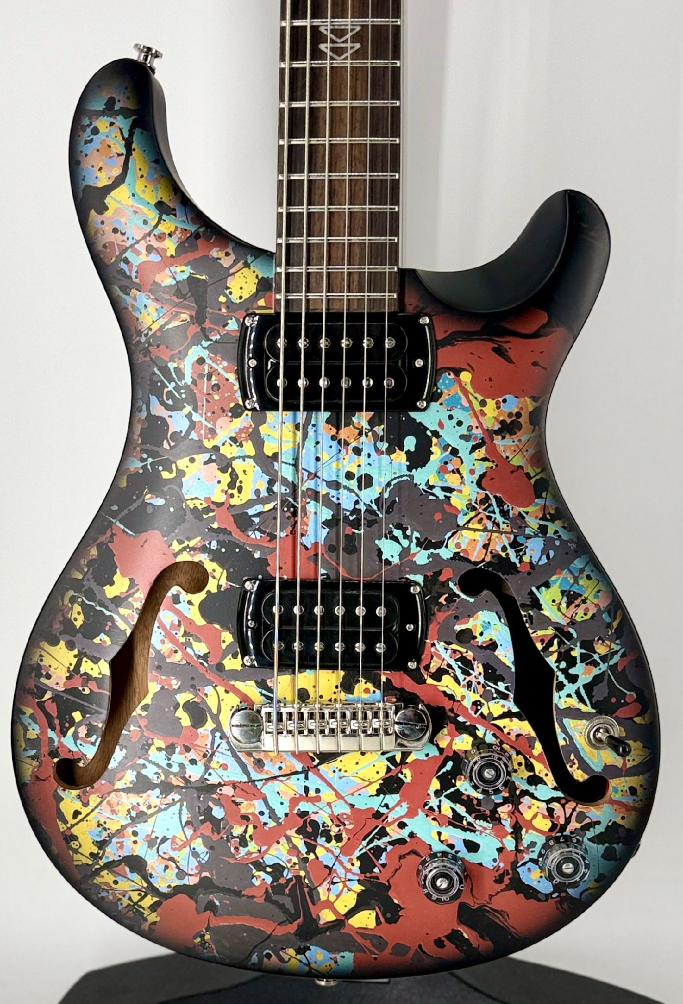 USED PRS Ed Sheeran Comic Splash Limited Edition Electric Guitar W/Original Art Work