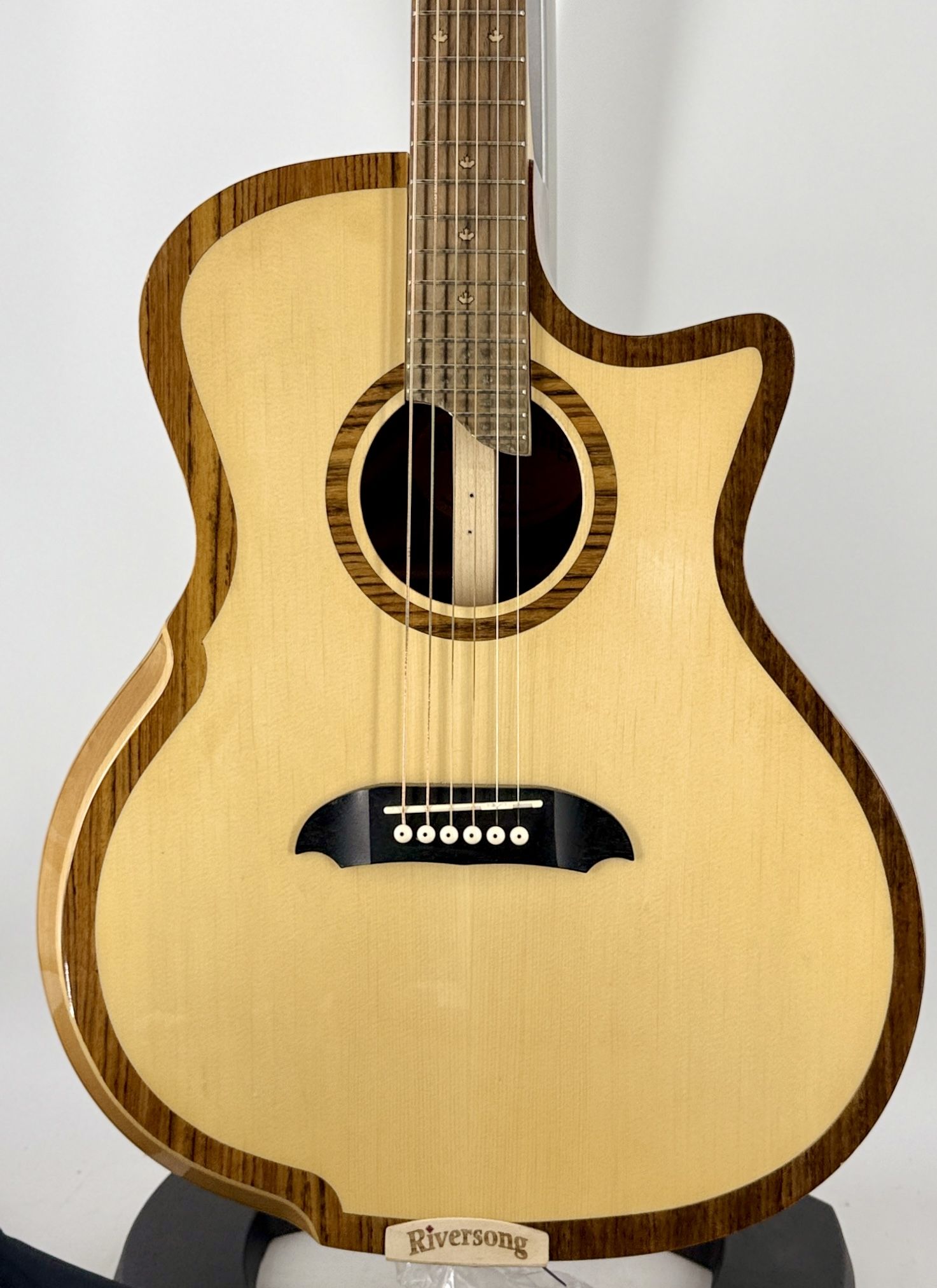 USED Riversong P2P-GA Acoustic Electric Guitar with Case