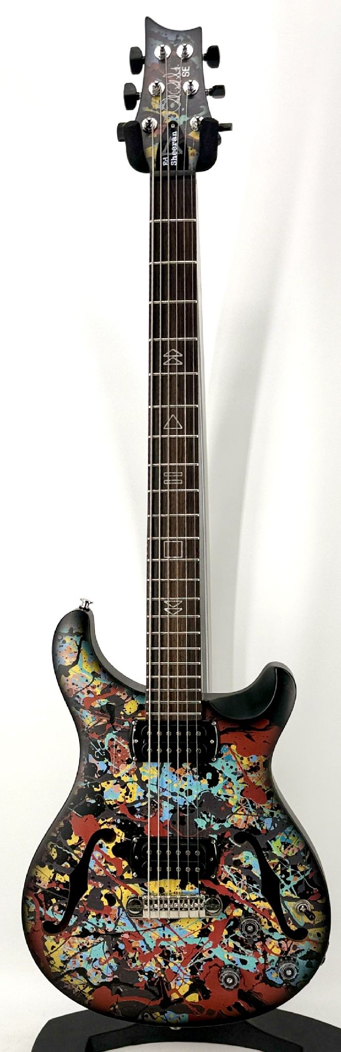 USED PRS Ed Sheeran Comic Splash Limited Edition Electric Guitar W/Original Art Work - Image 3