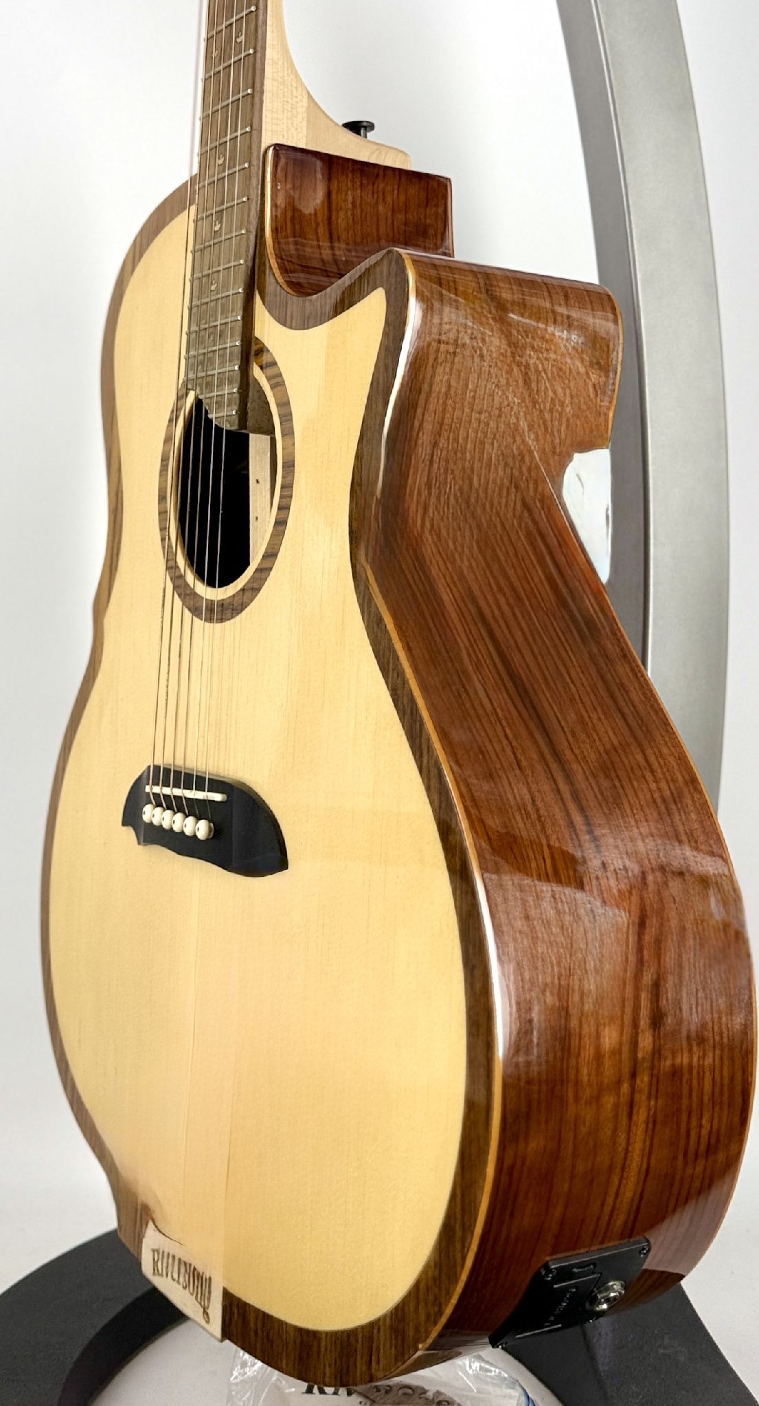 USED Riversong P2P-GA Acoustic Electric Guitar with Case - Image 5
