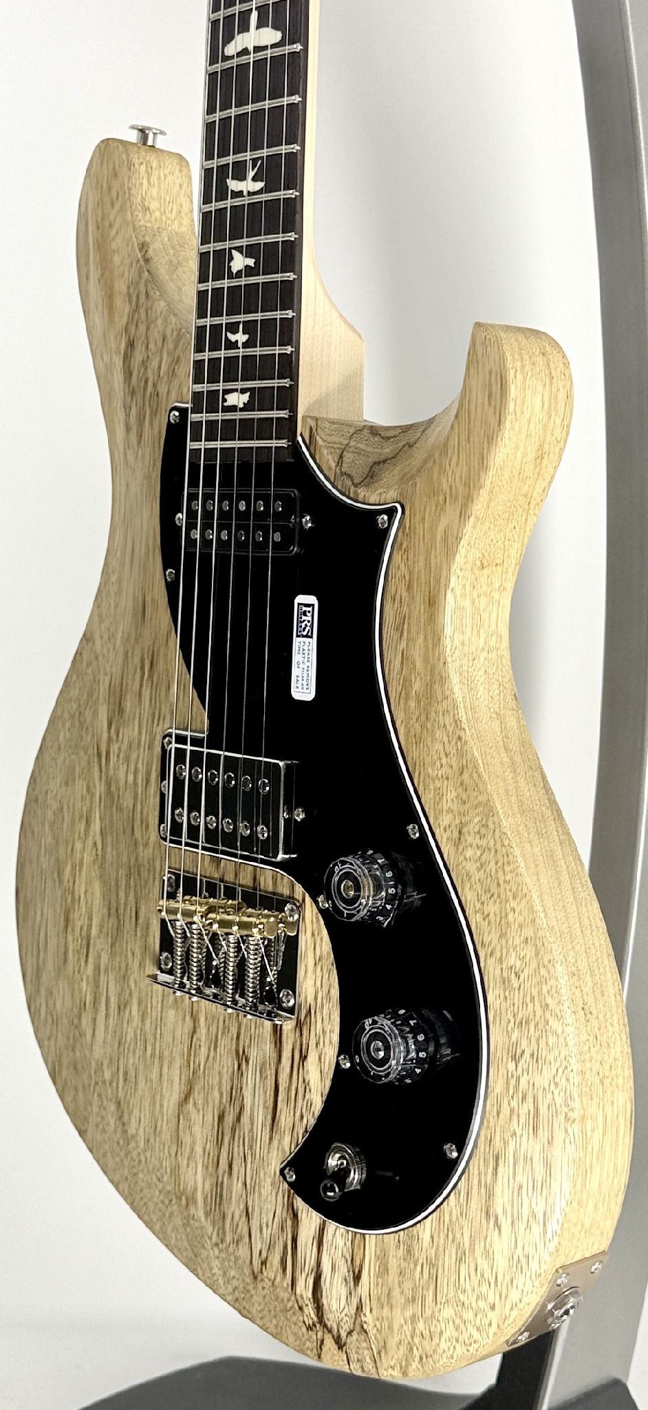 Paul Reed Smith PRS S2 Vela Black Limba Limited Edition Guitar - Natural Ser#:s2088975 - Image 5