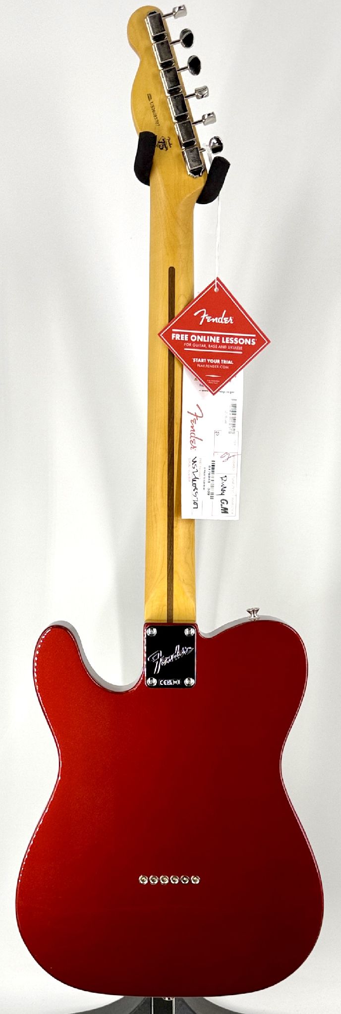 Fender Amer Pro LTD SilentSysTele Rosewood - Candy Apple Red Ser#:US26078306 - Image 7