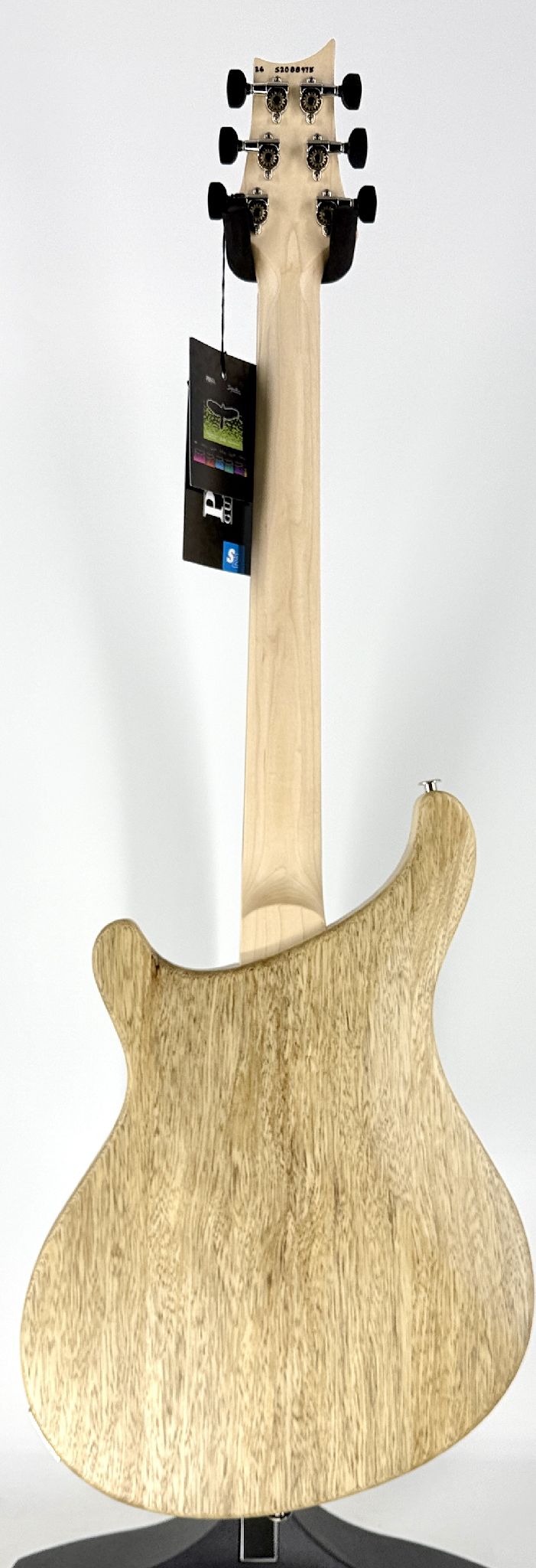 Paul Reed Smith PRS S2 Vela Black Limba Limited Edition Guitar - Natural Ser#:s2088975 - Image 8