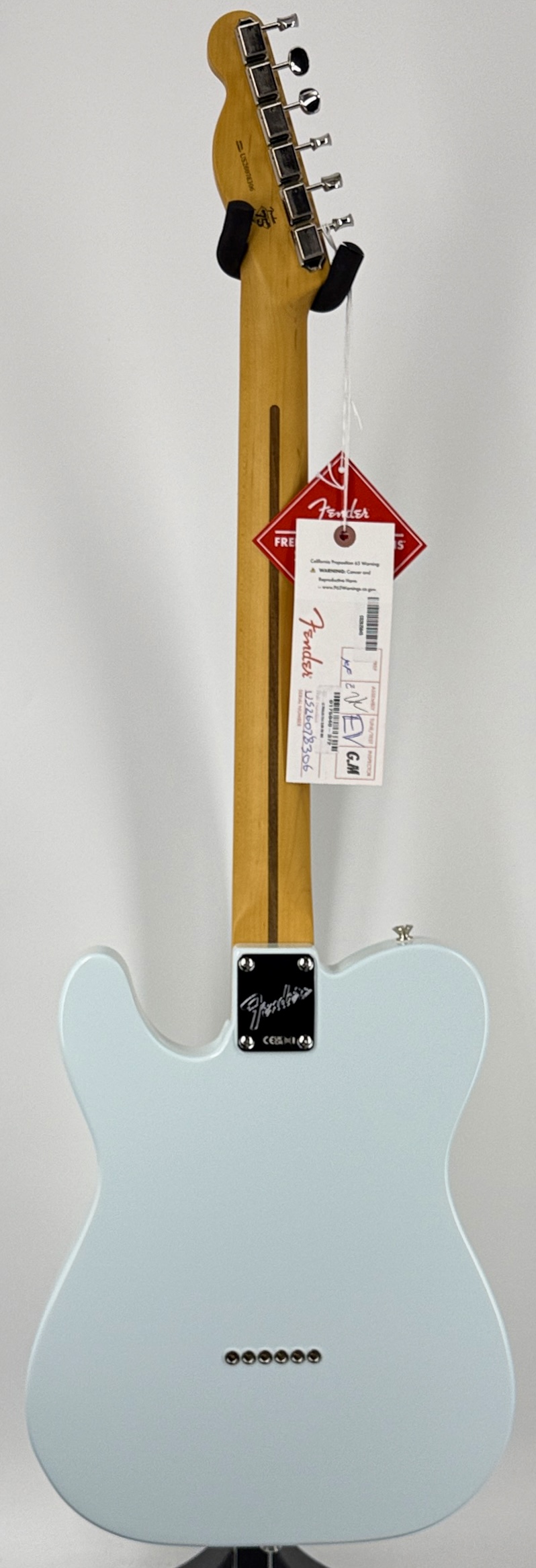 Fender American Professional LTD Edition Silent System Telecaster Rosewood Fretboard - Sonic Blue Ser#:26078306 - Image 8