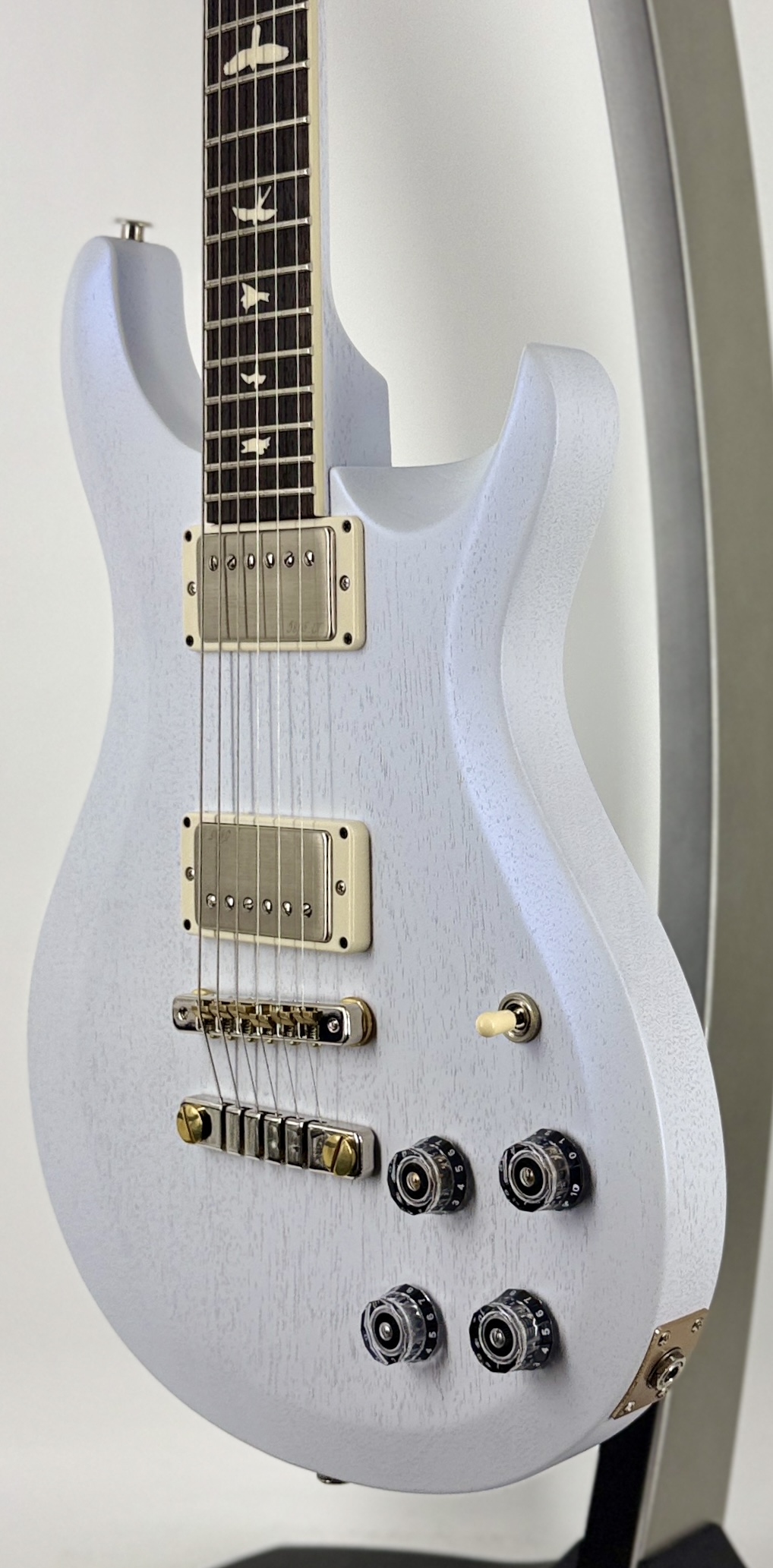 Paul Reed Smith PRS S2 McCarty 594 Thinline Standard Pearl White with Gigbag Ser#: S2084905 - Image 5