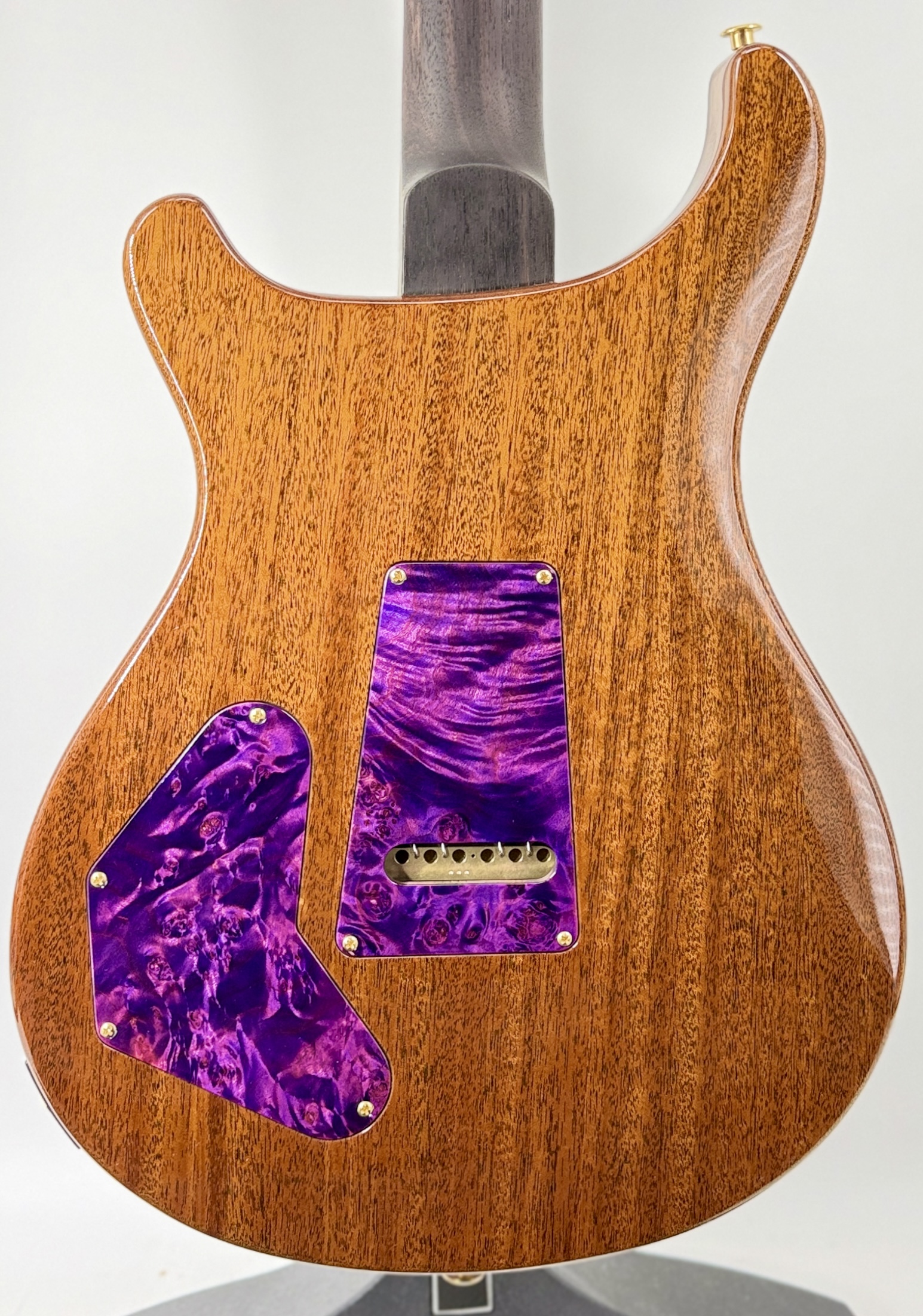 PRS Private Stock DGT, Maple Burl-Top, East Indian Rosewood Fretboard Purple Glow Ser# 12346 - Image 7