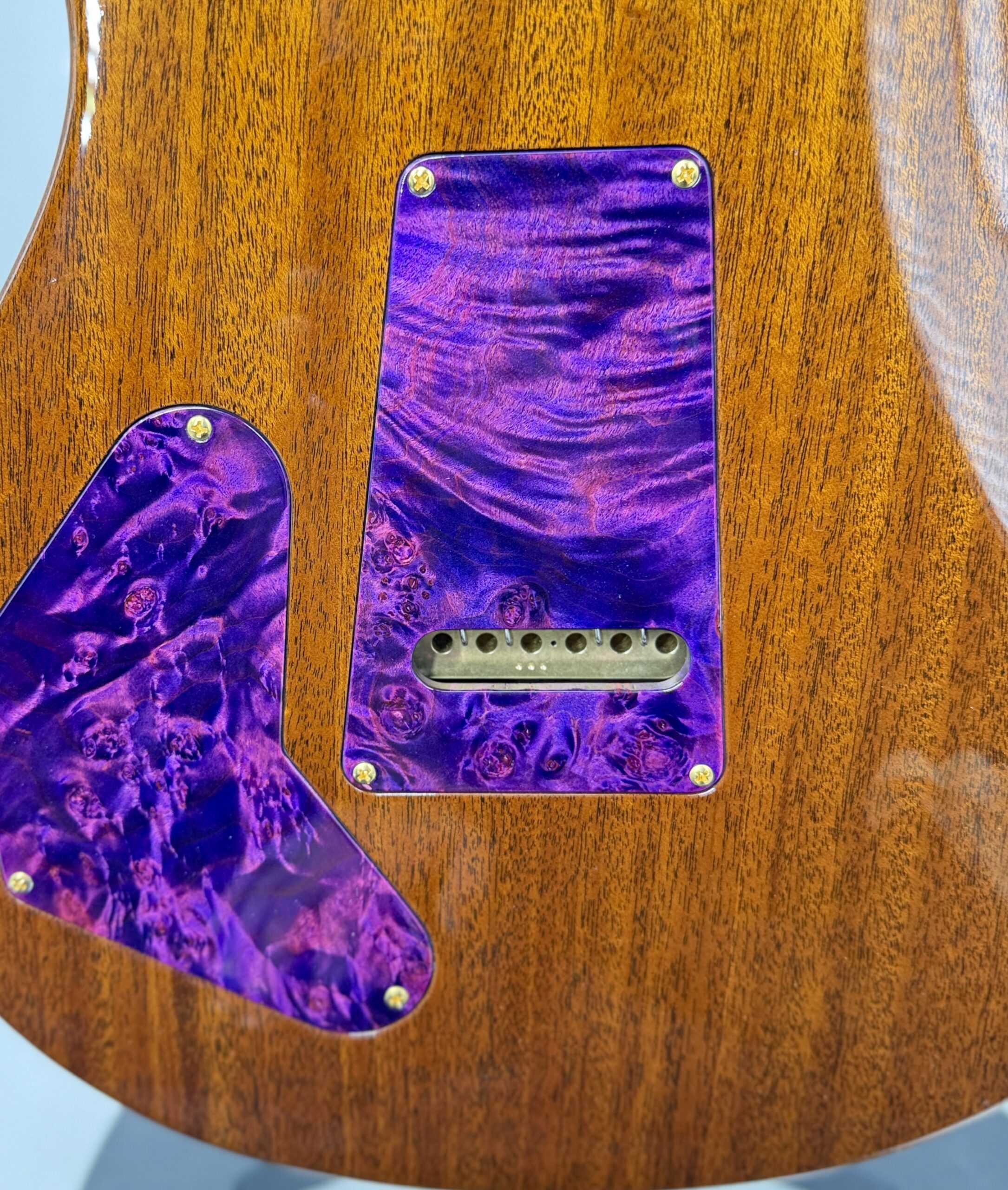 PRS Private Stock DGT, Maple Burl-Top, East Indian Rosewood Fretboard Purple Glow Ser# 12346 - Image 21