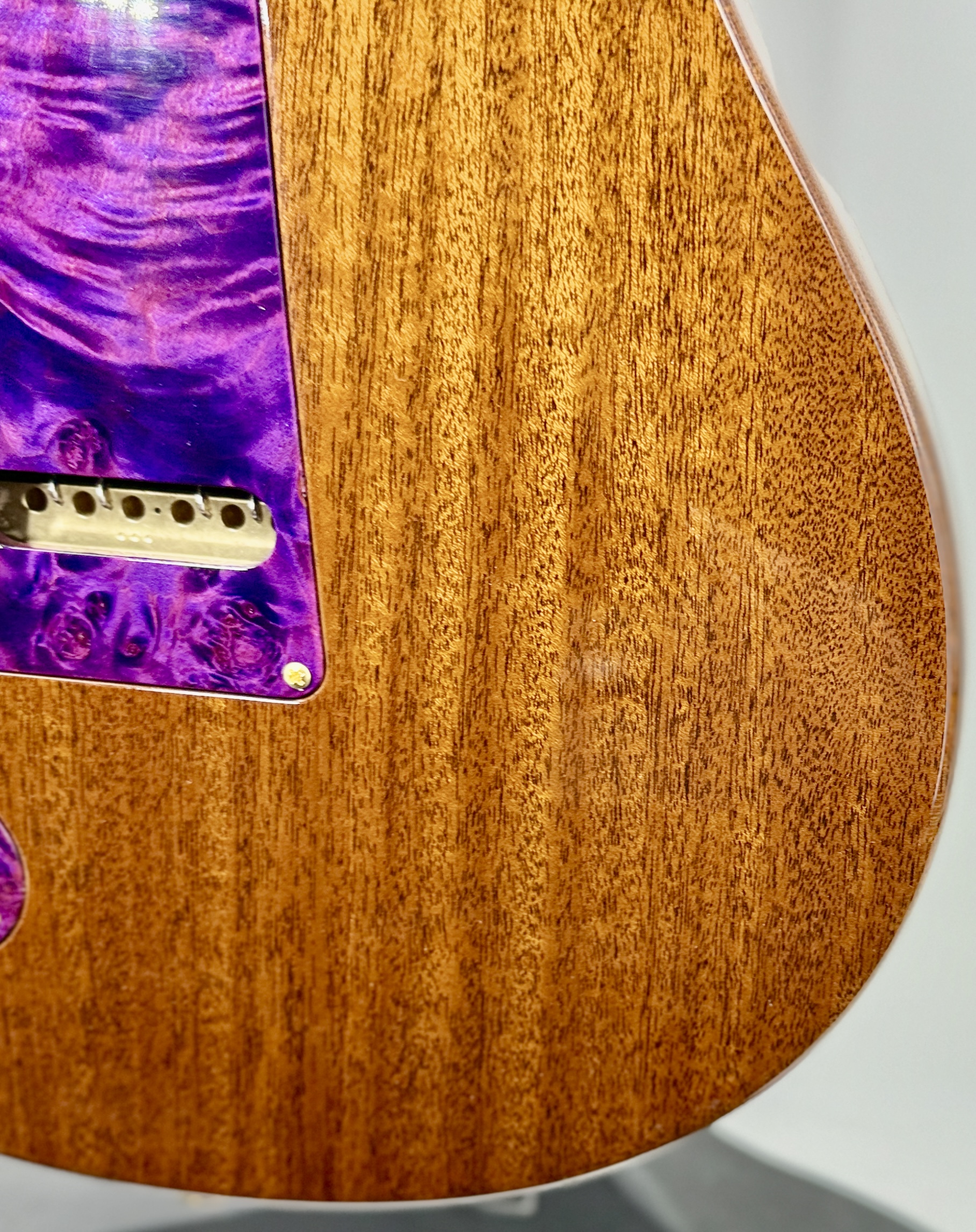 PRS Private Stock DGT, Maple Burl-Top, East Indian Rosewood Fretboard Purple Glow Ser# 12346 - Image 22