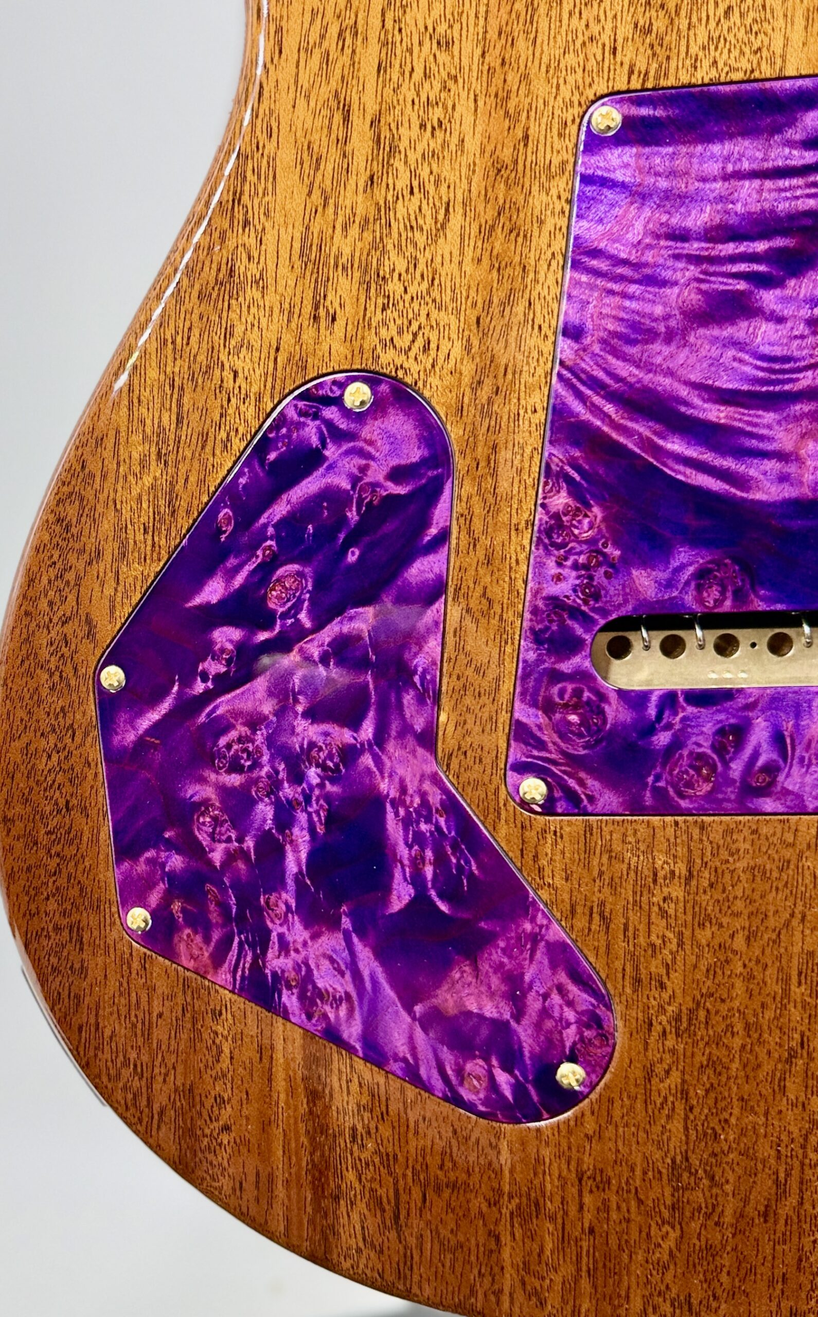 PRS Private Stock DGT, Maple Burl-Top, East Indian Rosewood Fretboard Purple Glow Ser# 12346 - Image 23