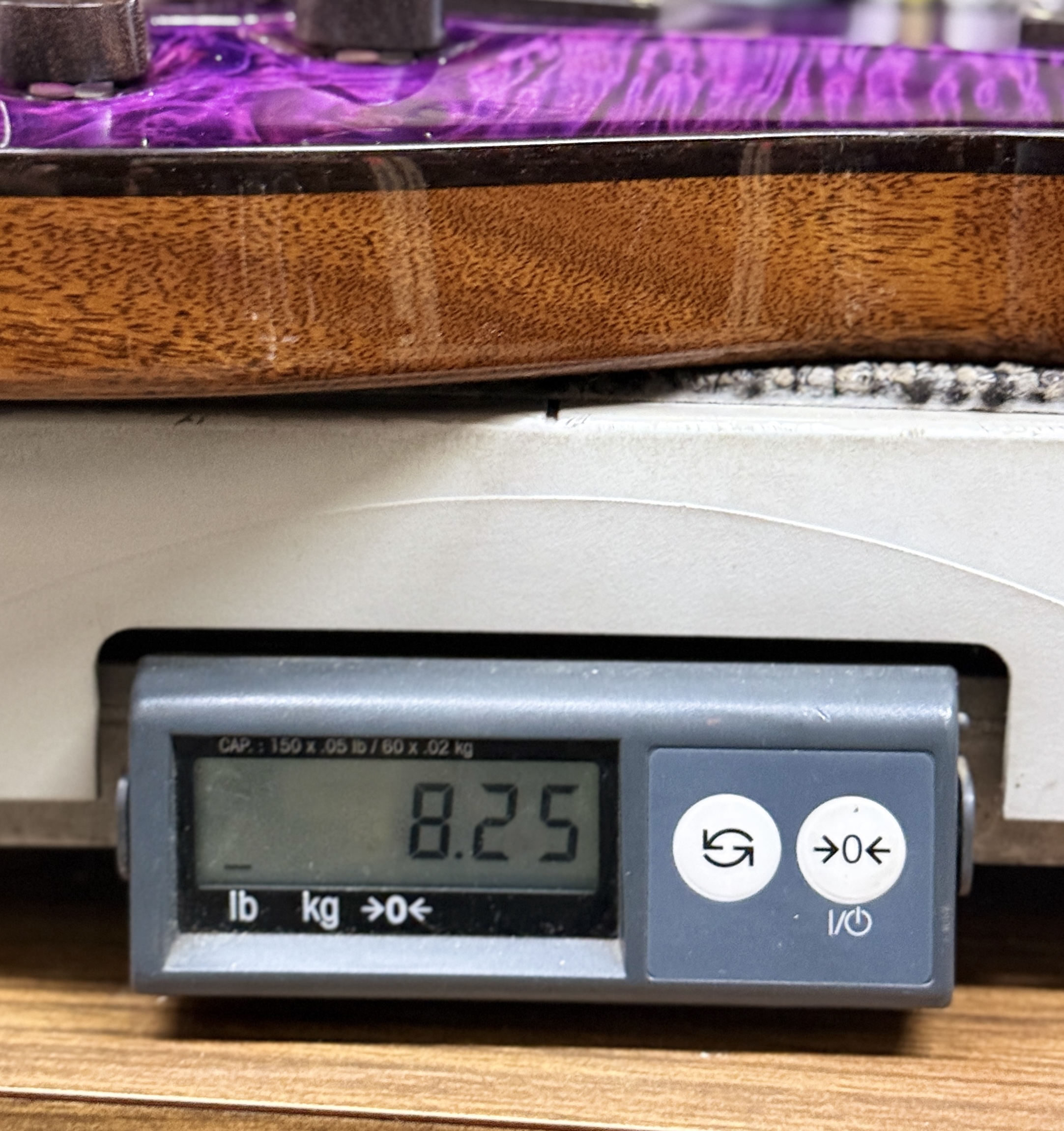 PRS Private Stock DGT, Maple Burl-Top, East Indian Rosewood Fretboard Purple Glow Ser# 12346 - Image 27