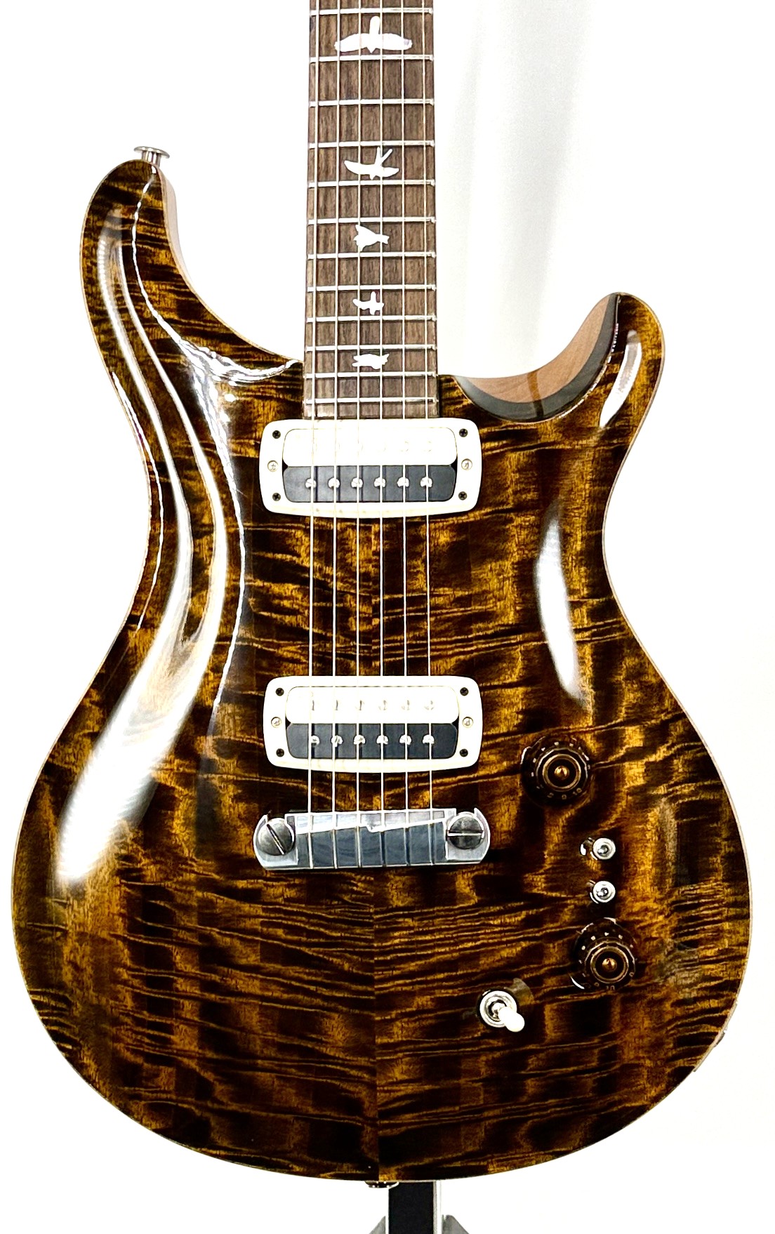 PRS Paul's Limited Guitar Mango-Ziricote / Awabi Birds Tiger Eye Ser:# 0424195