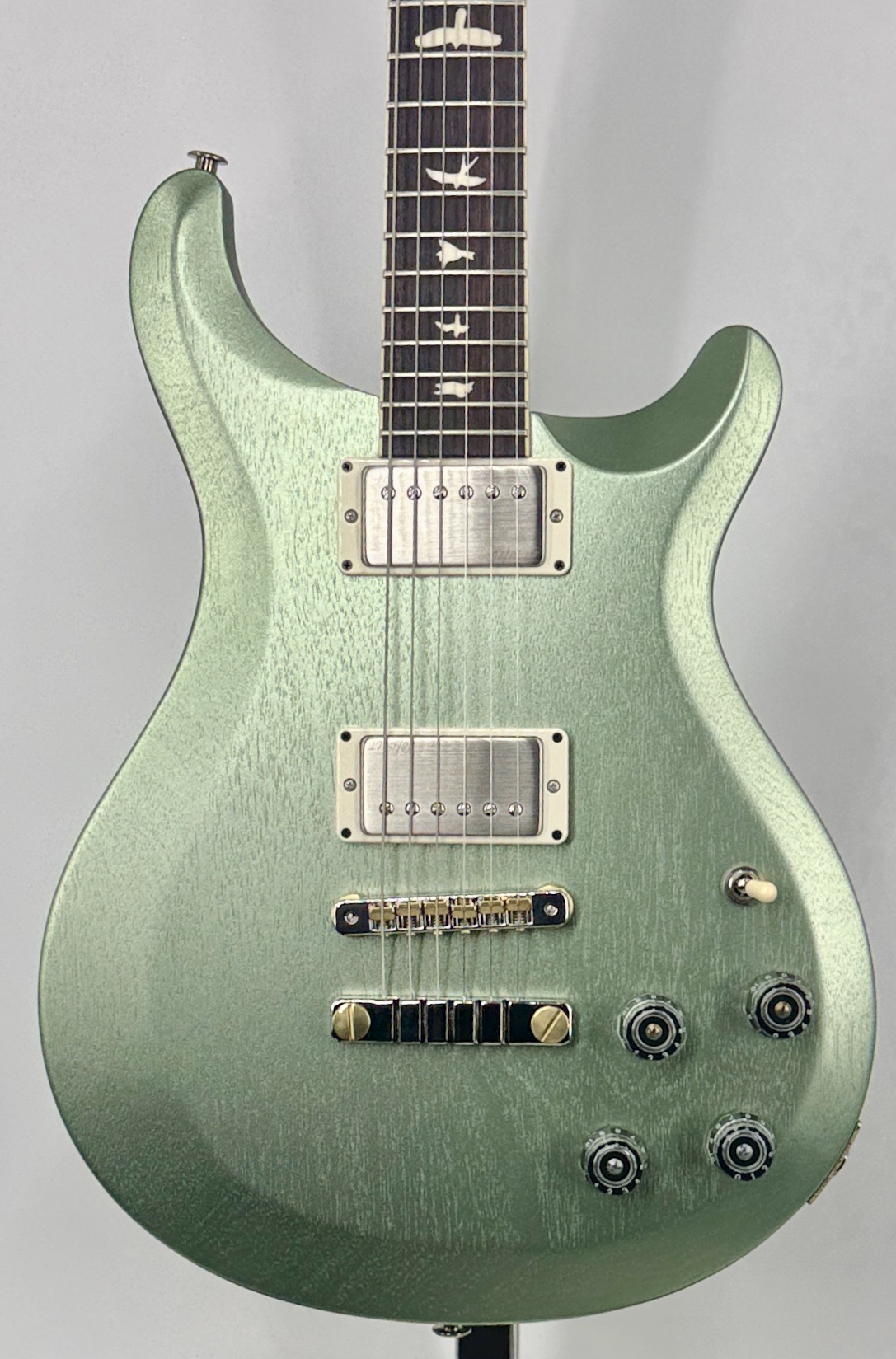 PRS S2 McCarty 594 Thinline Standard, Mahogany- Rosewood- Mavis Mint Metallic with Gigbag Ser#: S2086379