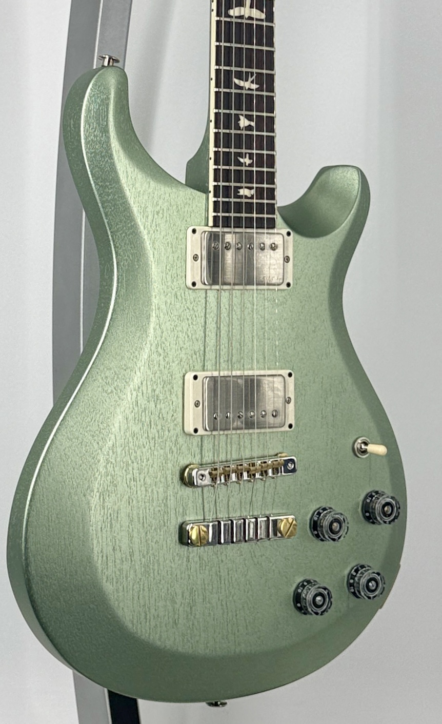PRS S2 McCarty 594 Thinline Standard, Mahogany- Rosewood- Mavis Mint Metallic with Gigbag Ser#: S2086379 - Image 4