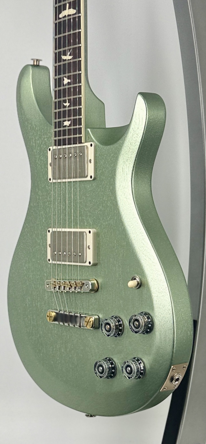 PRS S2 McCarty 594 Thinline Standard, Mahogany- Rosewood- Mavis Mint Metallic with Gigbag Ser#: S2086379 - Image 5