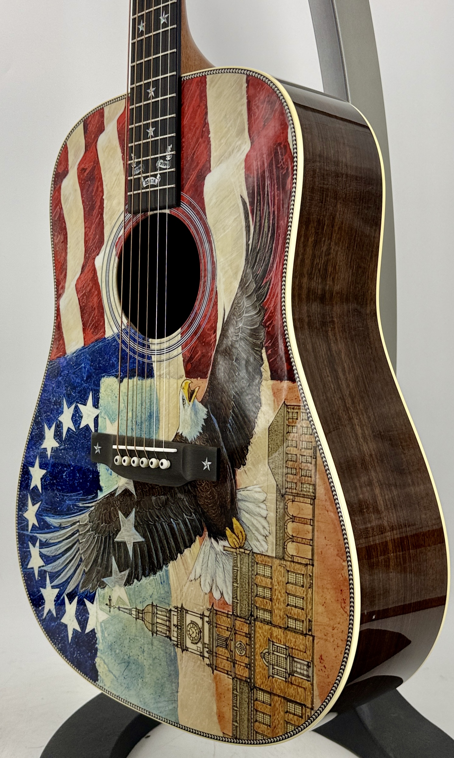 Martin HD28 SEMI QUINCENTENNIAL Acoustic Sitka Spruce, Ebony Ser#: 3062045 - Image 5