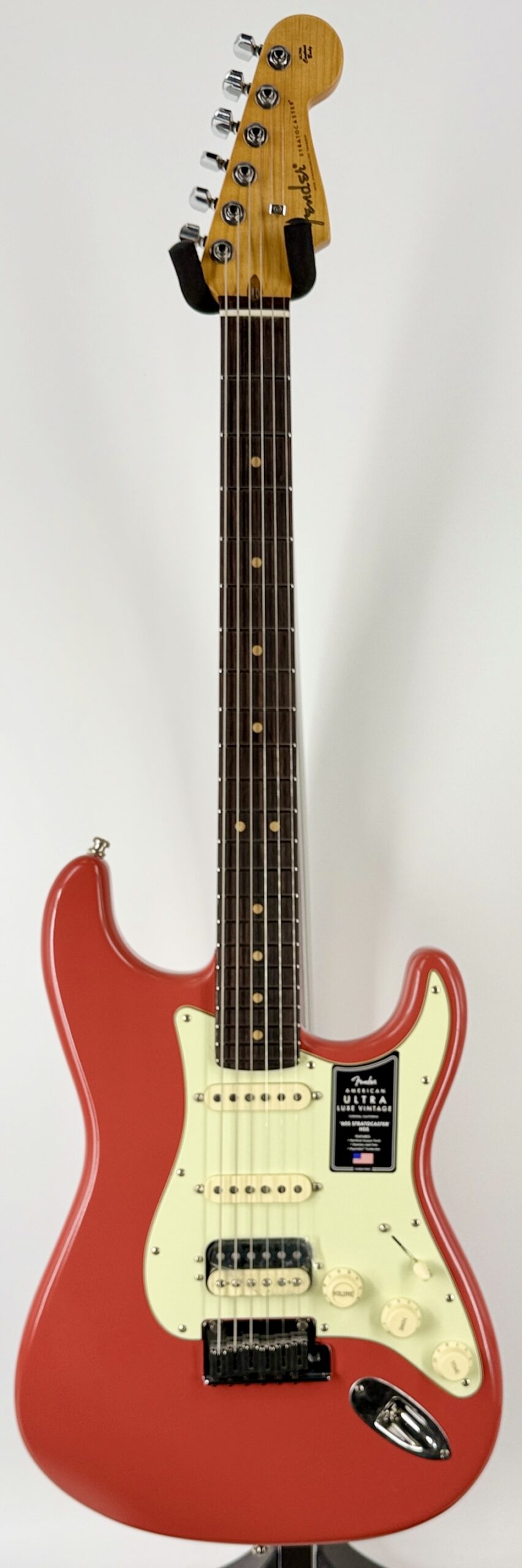 Fender American Ultra Luxe Vintage 60's Strat -Alder , Rosewood-Fiesta Red Ser#: US26004105 - Image 3