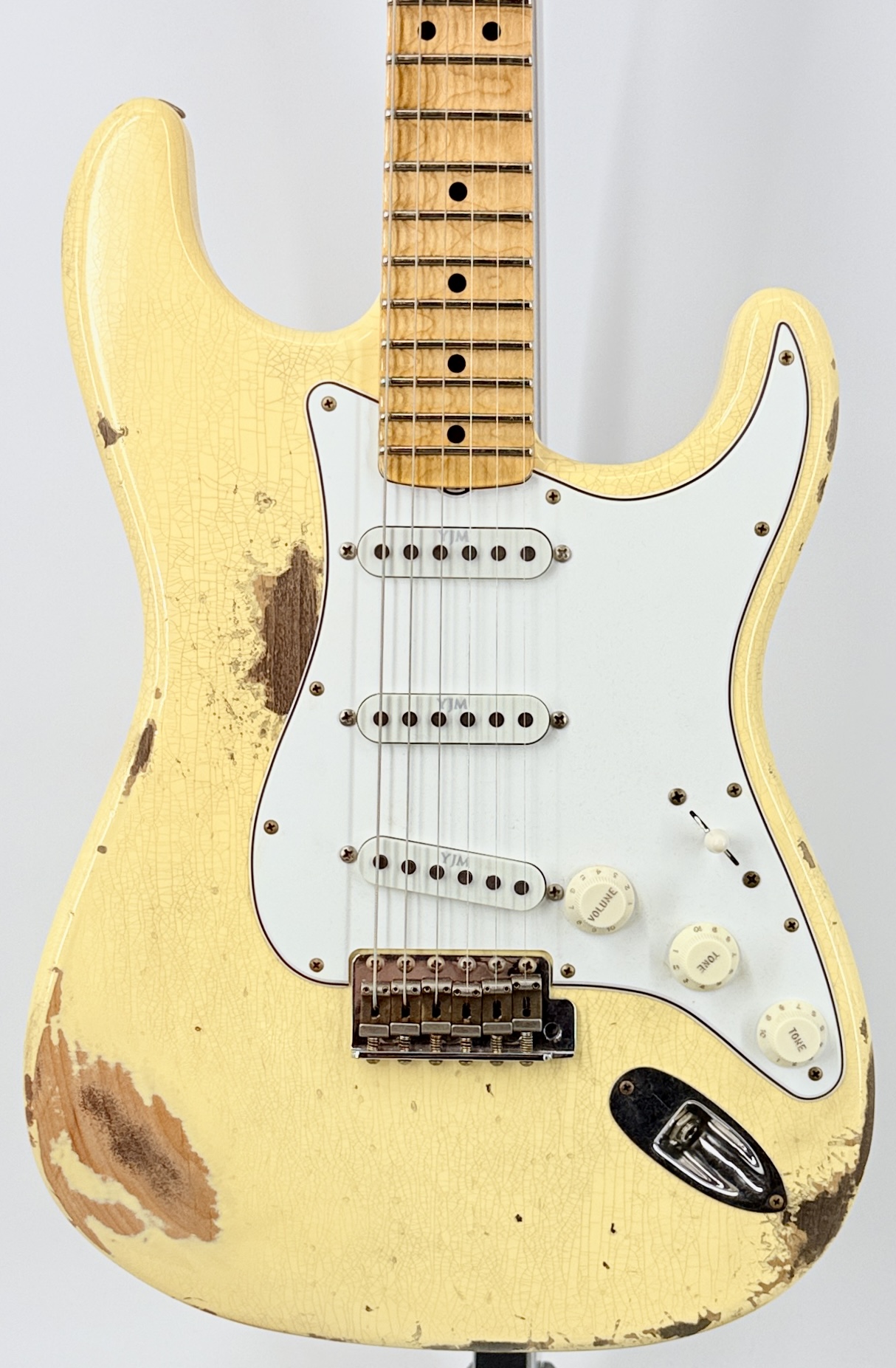 Fender USA Custom Shop Malmsteen Alder, Scalloped Maple-Relic'd Ser#: R137683