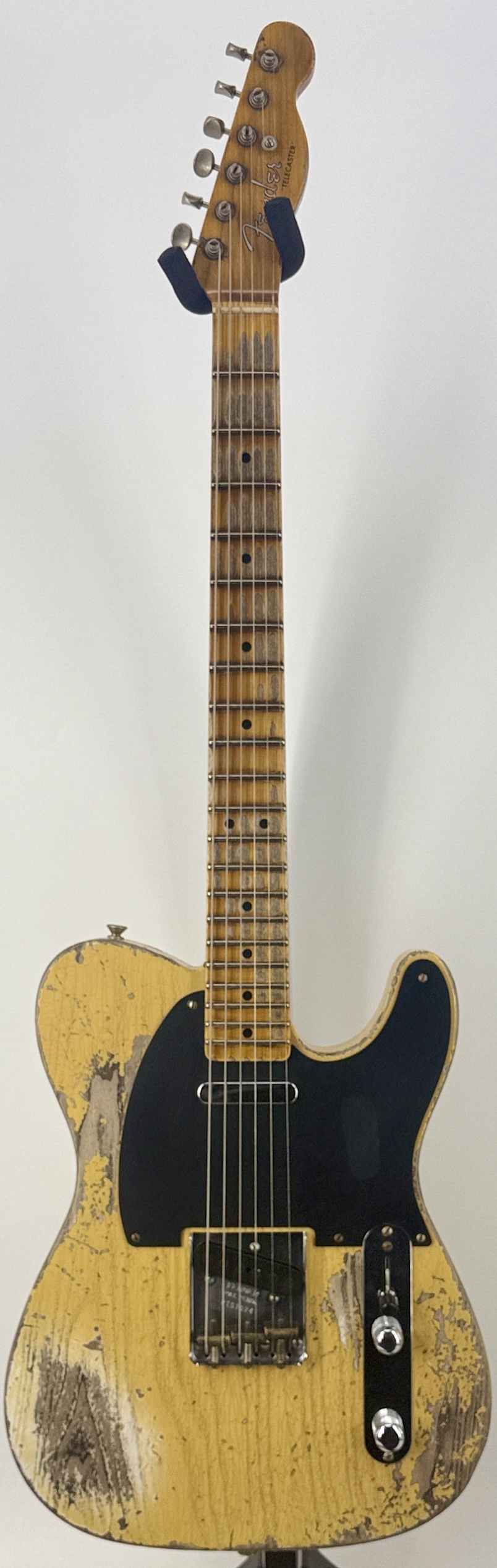Fender USA CustomShop Tele Maple Neck, Aged Nocaster Blonde Relic'd 50s Ser:#9231016757 - Image 3