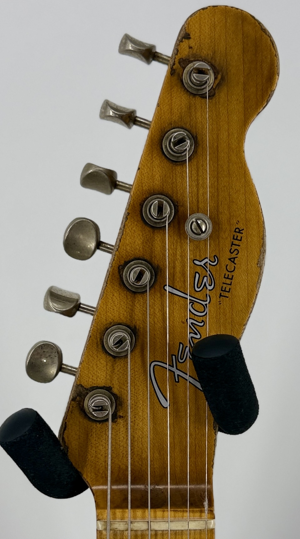 Fender USA CustomShop Tele Maple Neck, Aged Nocaster Blonde Relic'd 50s Ser:#9231016757 - Image 6