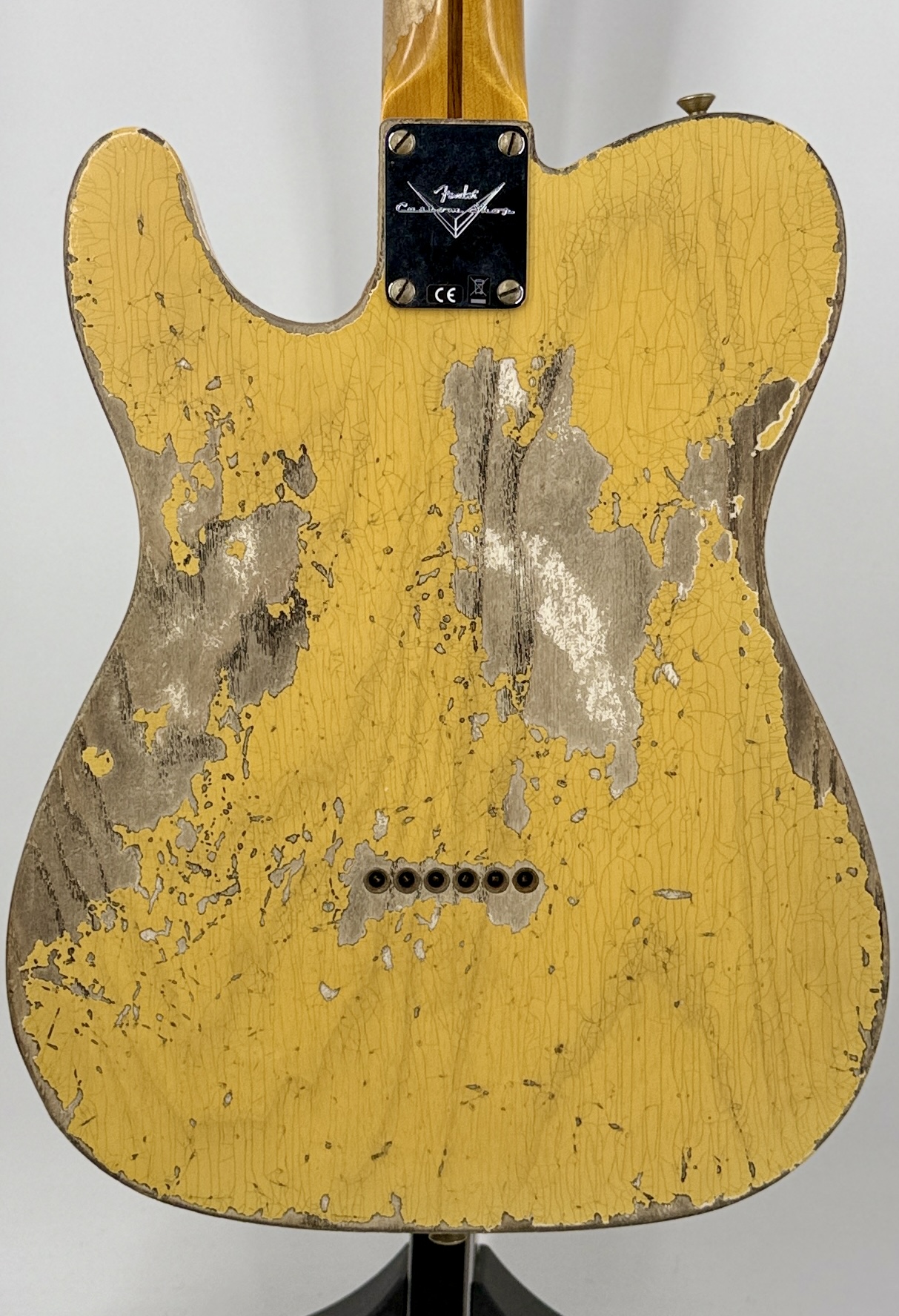 Fender USA CustomShop Tele Maple Neck, Aged Nocaster Blonde Relic'd 50s Ser:#9231016757 - Image 7