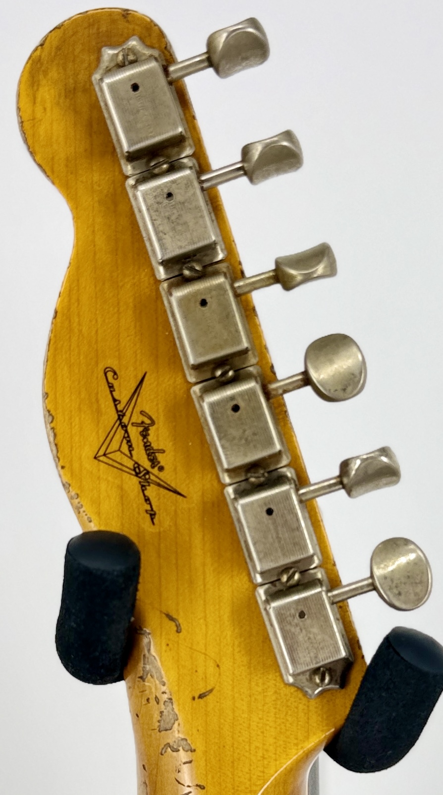 Fender USA CustomShop Tele Maple Neck, Aged Nocaster Blonde Relic'd 50s Ser:#9231016757 - Image 9