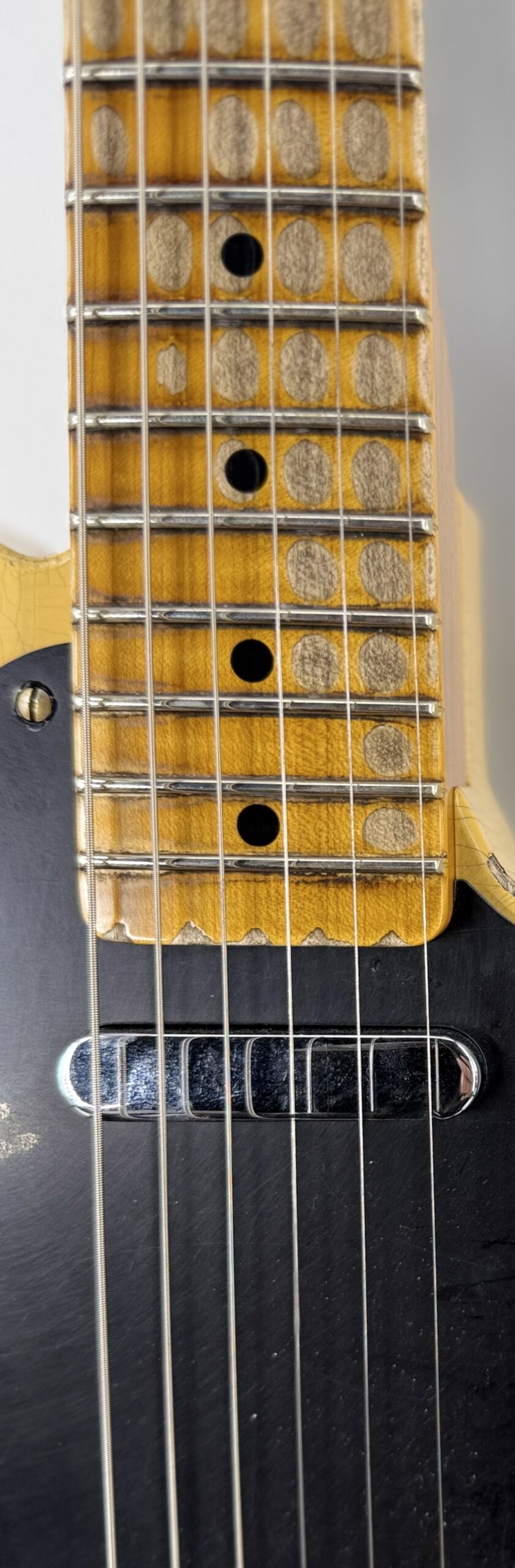 Fender USA CustomShop Tele Maple Neck, Aged Nocaster Blonde Relic'd 50s Ser:#9231016757 - Image 13