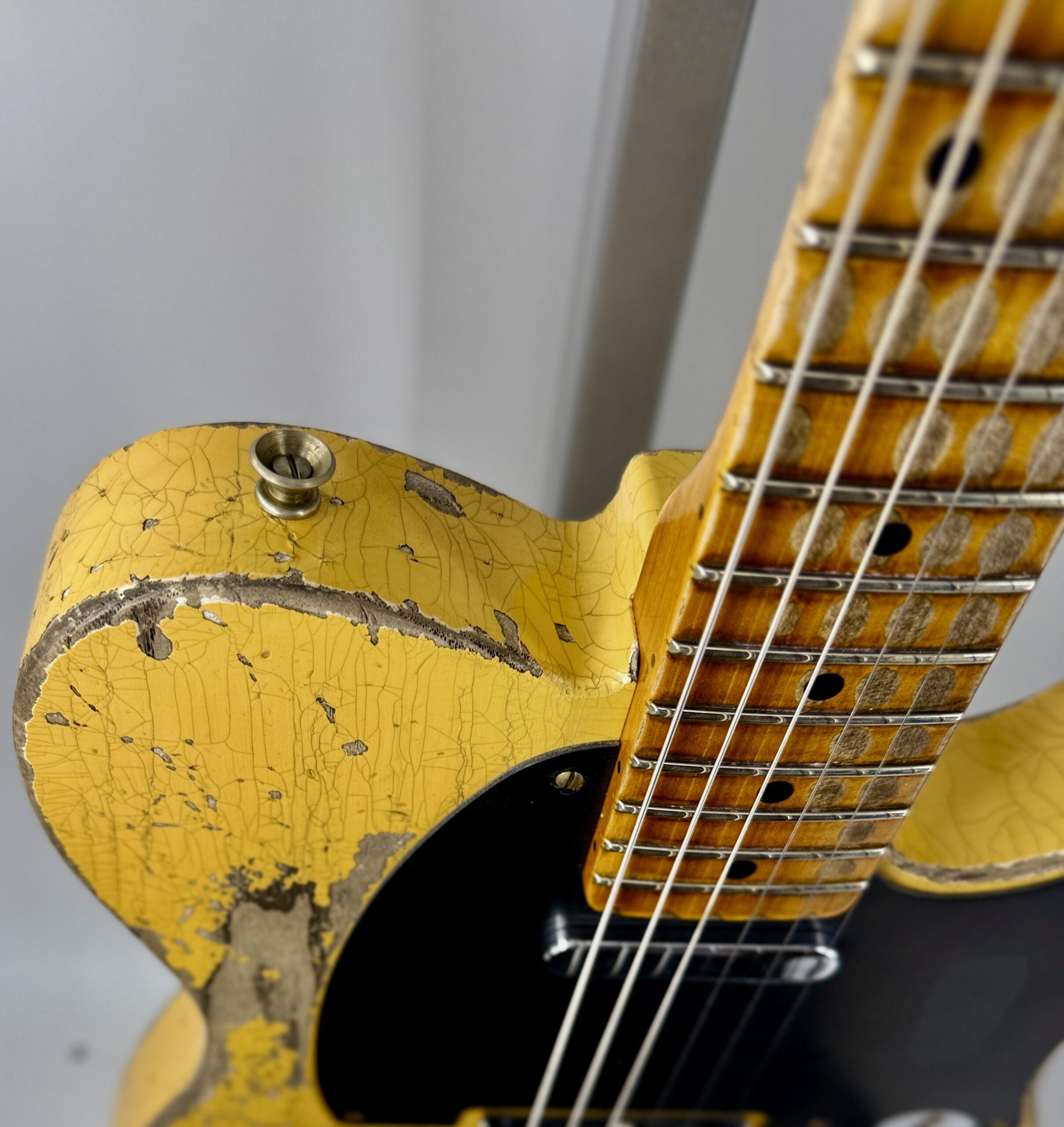 Fender USA CustomShop Tele Maple Neck, Aged Nocaster Blonde Relic'd 50s Ser:#9231016757 - Image 14