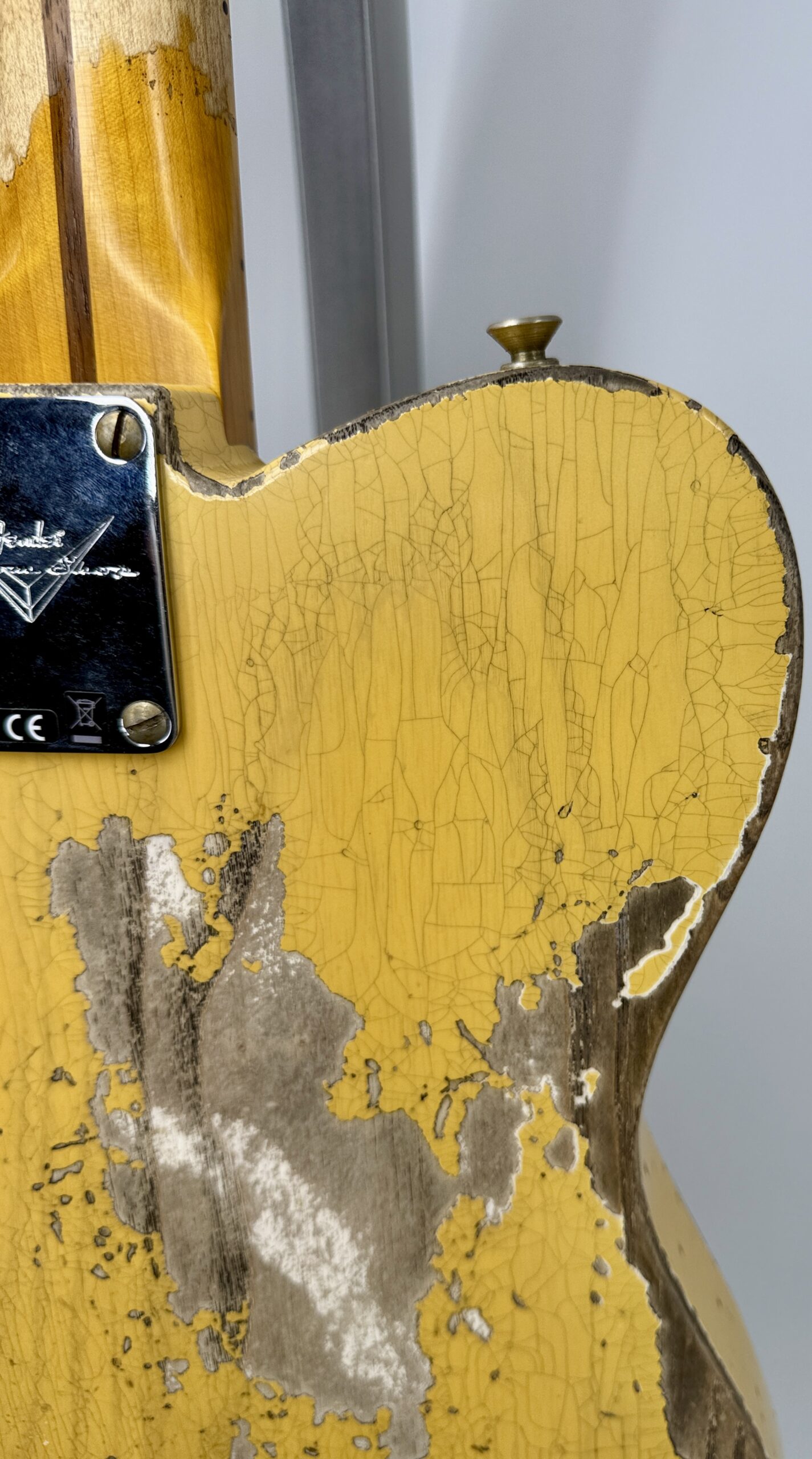 Fender USA CustomShop Tele Maple Neck, Aged Nocaster Blonde Relic'd 50s Ser:#9231016757 - Image 19