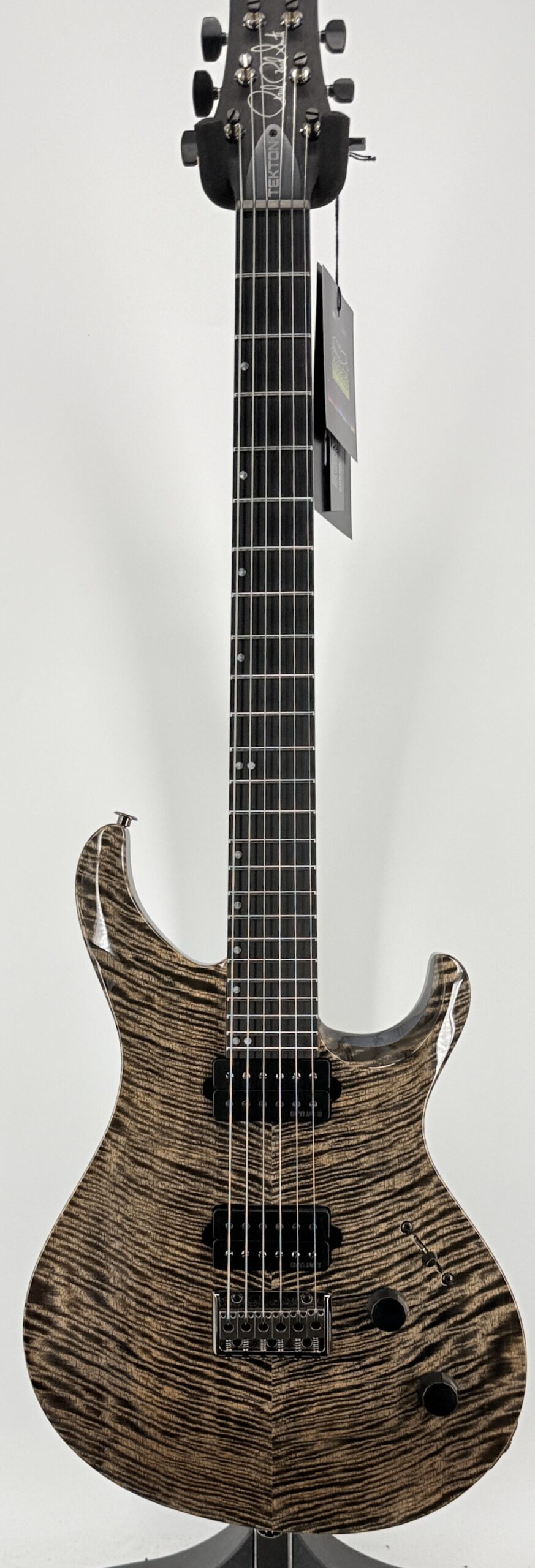 PRS Tekton Electric Guitar Mahogany, Ebony- Black Tourmaline Ser#:0436383 - Image 3