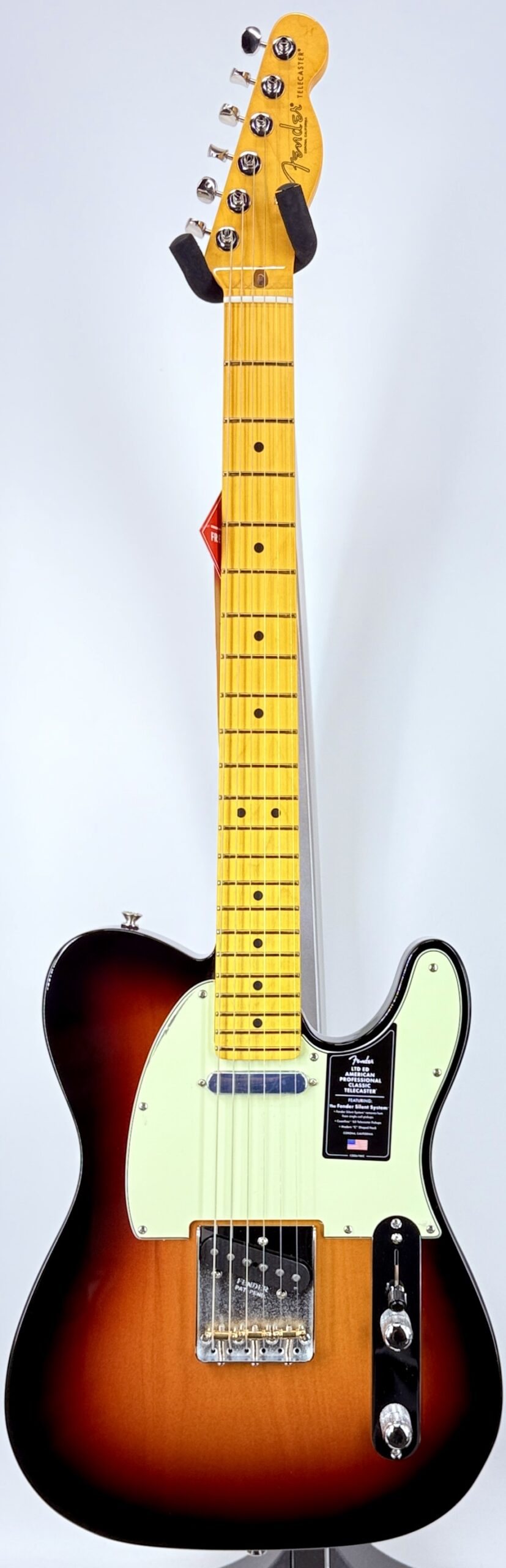 Fender American Professional LTD Edition Silent System Telecaster Rosewood Fretboard - Candy Apple Red Ser#:US26078306 - Image 3