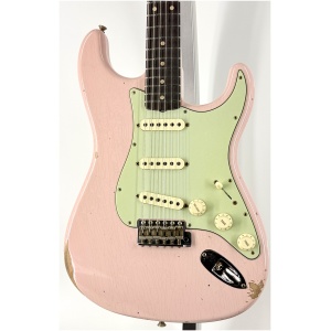 Fender USA shop Custom Alder, Maple- Pink Ser#: CZ590281