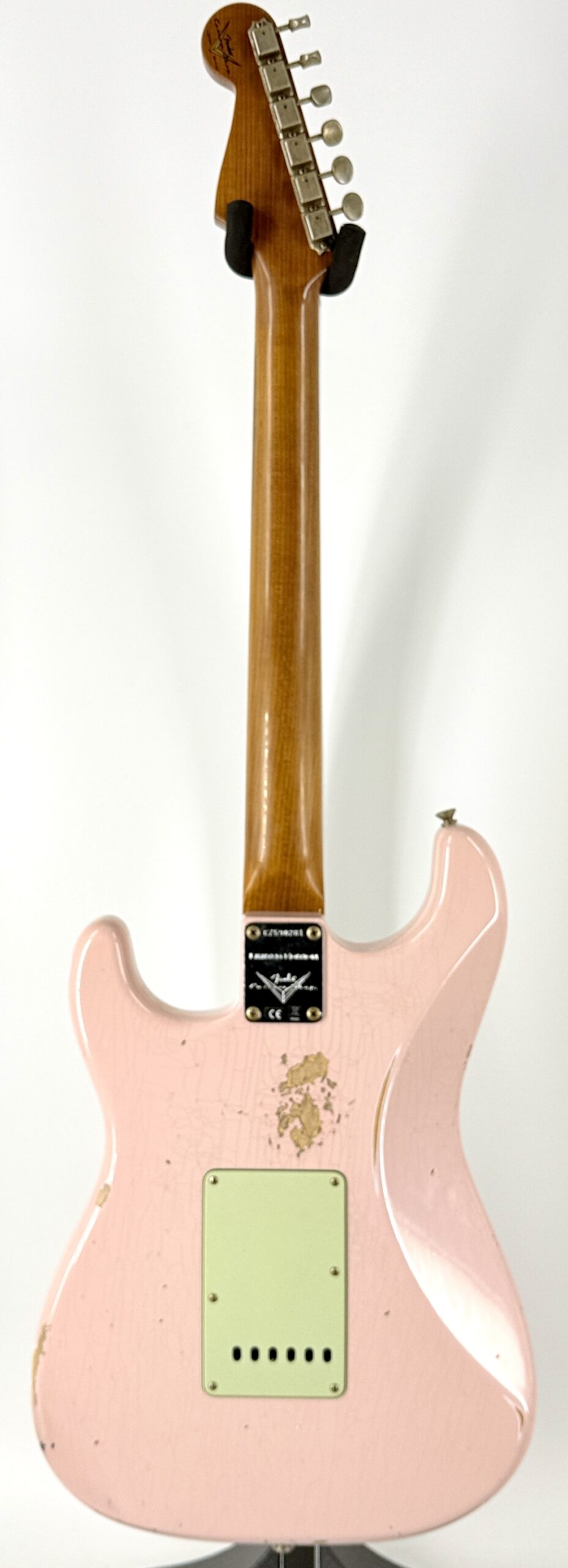 Fender USA shop Custom Alder, Maple- Pink Ser#: CZ590281 - Image 7