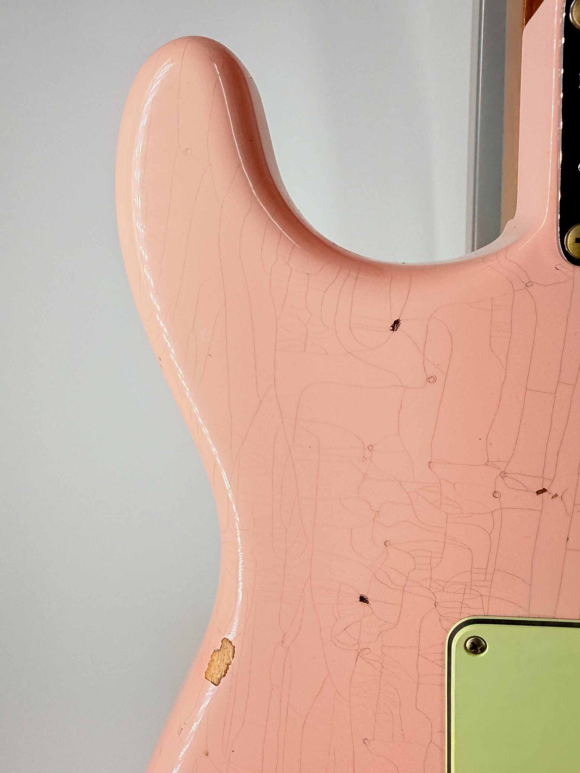 Fender USA shop Custom Alder, Maple- Pink Ser#: CZ590281 - Image 17