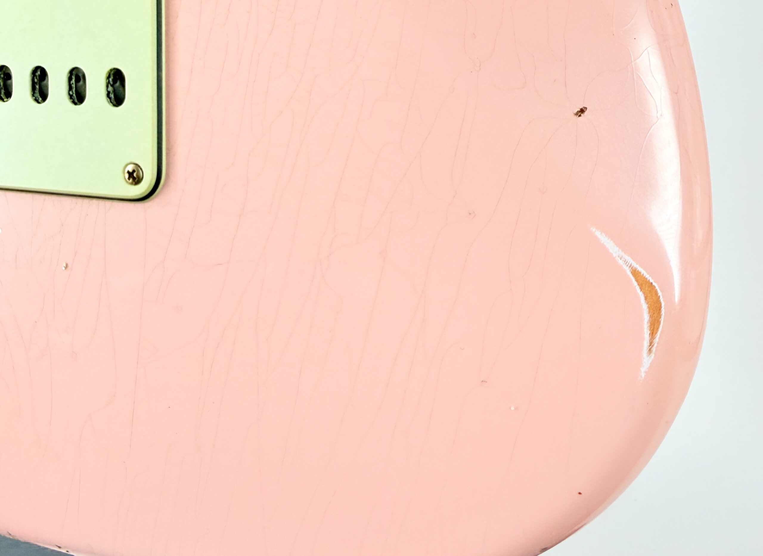 Fender USA shop Custom Alder, Maple- Pink Ser#: CZ590281 - Image 19