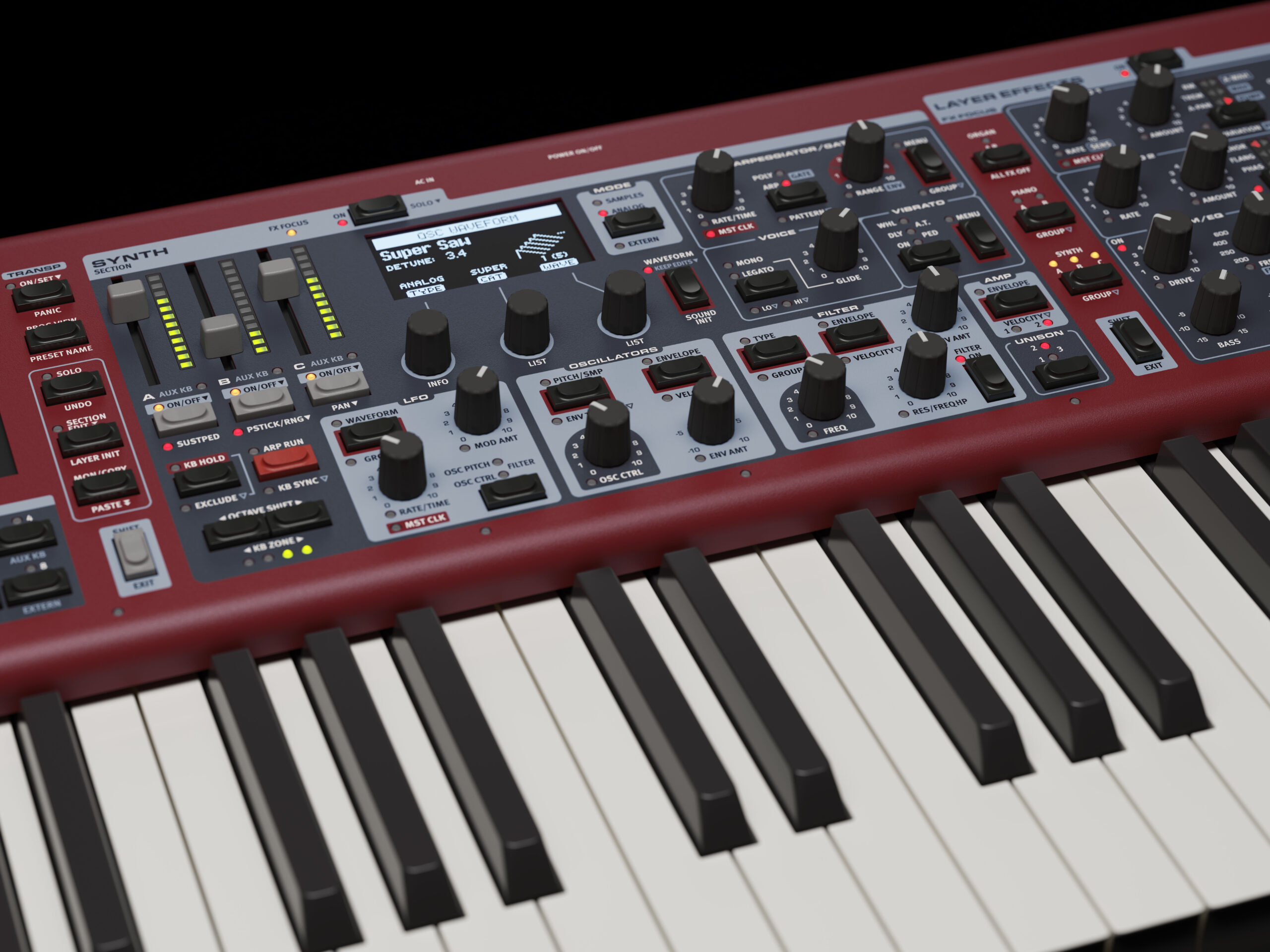 Nord Stage 4 88 Key Fully Weighted Workstation Keyboard - Image 3